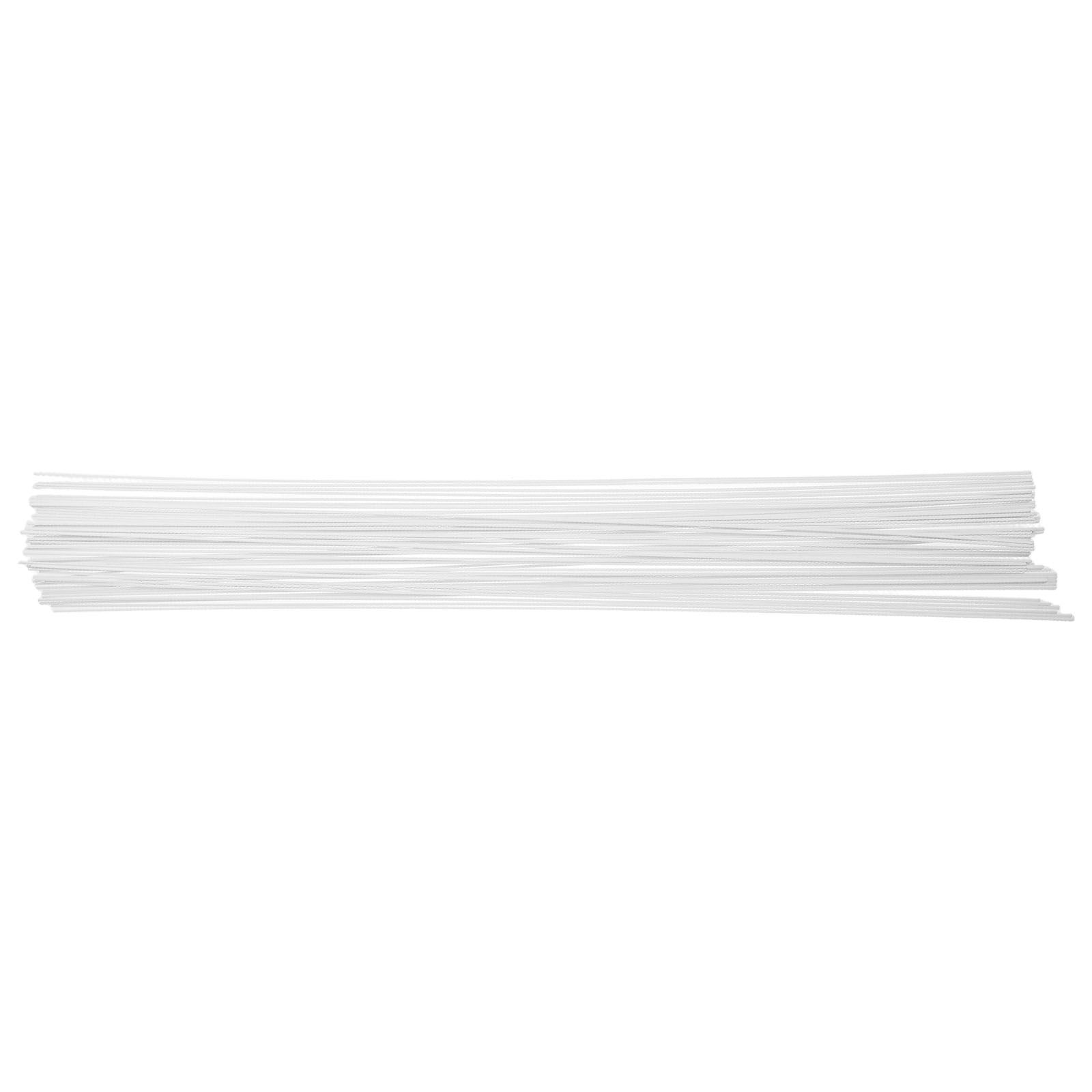 50本入り、白色プラスチック製の角型構造用ロッド、50cm、 - Art Craft Bar のレビューと価格